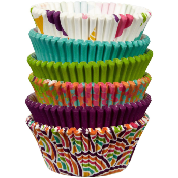 Wilton Assorted Patterns & Colours Baking Cups Pack of 150