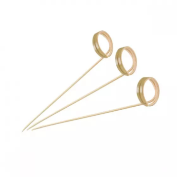 Bamboo Side Twist Skewers 12cm Set of 100