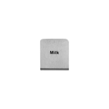 Milk Stainless Steel Buffet Sign (4 Types)