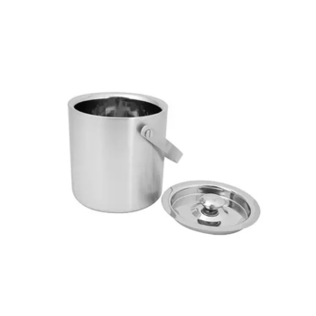 Insulated Stainless Steel Ice Bucket Satin Finish 2L