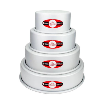 Fat Daddio's Round Cake Pan Set