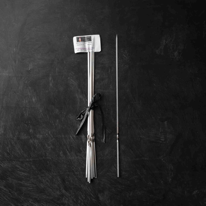 Stainless Steel Flat Skewers