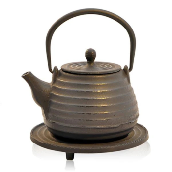 Kochi Black Cast Iron Teapot 500ml