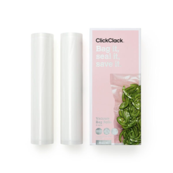 ClickClack Equip Vacuum Sealer Twin Rolls Large