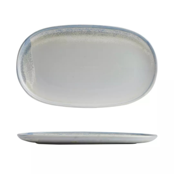 Moda Porcelain Cloud Oval Coupe Plate (2 Sizes)