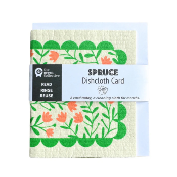 SPRUCE Dishcloth Gift Card Wildflower