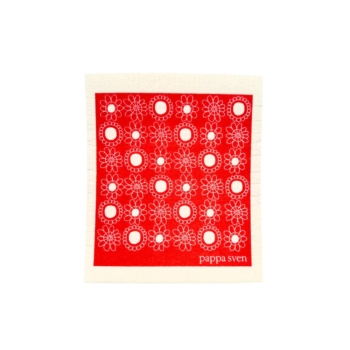 SPRUCE Dishcloth White Daisy