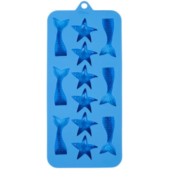 Wilton Non-Stick Silicone Mould Mermaid Starfish 12 Cavity