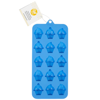 Wilton Non-Stick Silicone Mould Cupcakes 15 Cavity