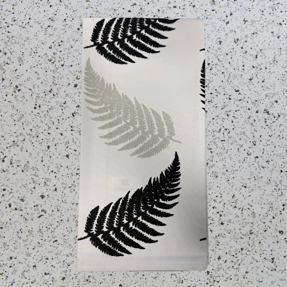 Ashdene Silver Fern Tea Towel (1)