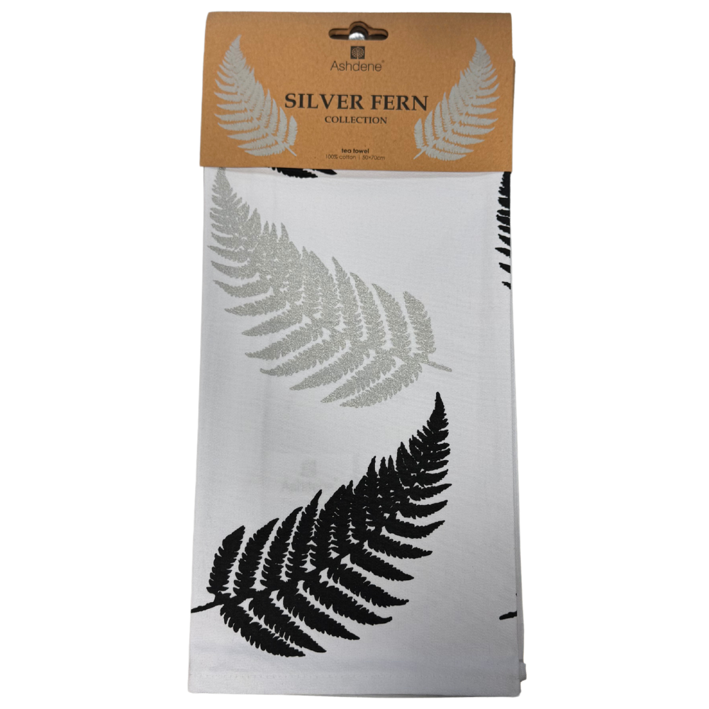 Ashdene Silver Fern Tea Towel (2)