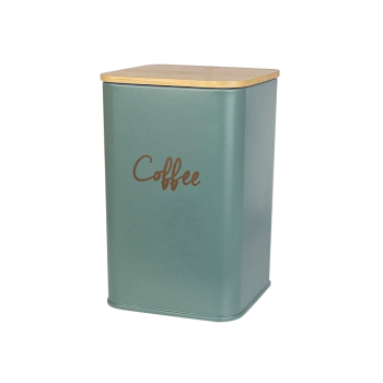 Di Antonio Sage Green Coffee Storage Canister Square