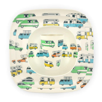 Van Go Collections Camper Tableware Set for 2