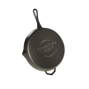 Ironclad Cast Iron Legacy Pan 28cm on a white background.