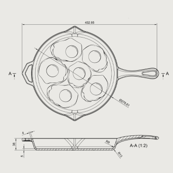 Ironclad-Cast-Iron-Pan-28cm