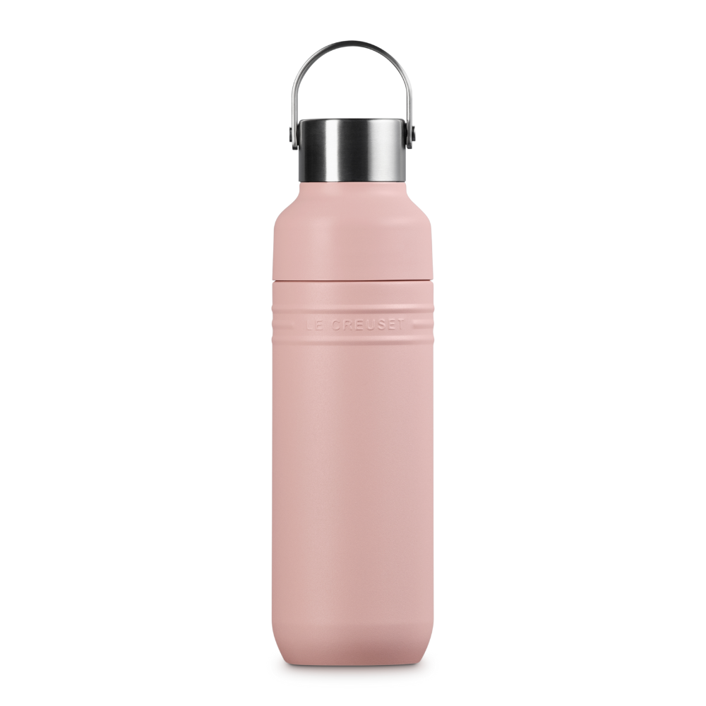 Le Creuset On The Go Bottle 500ml Shell Pink