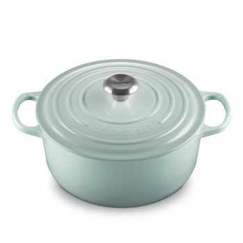 Le Creuset Signature Cast Iron Round Casserole Sea Salt 28cm