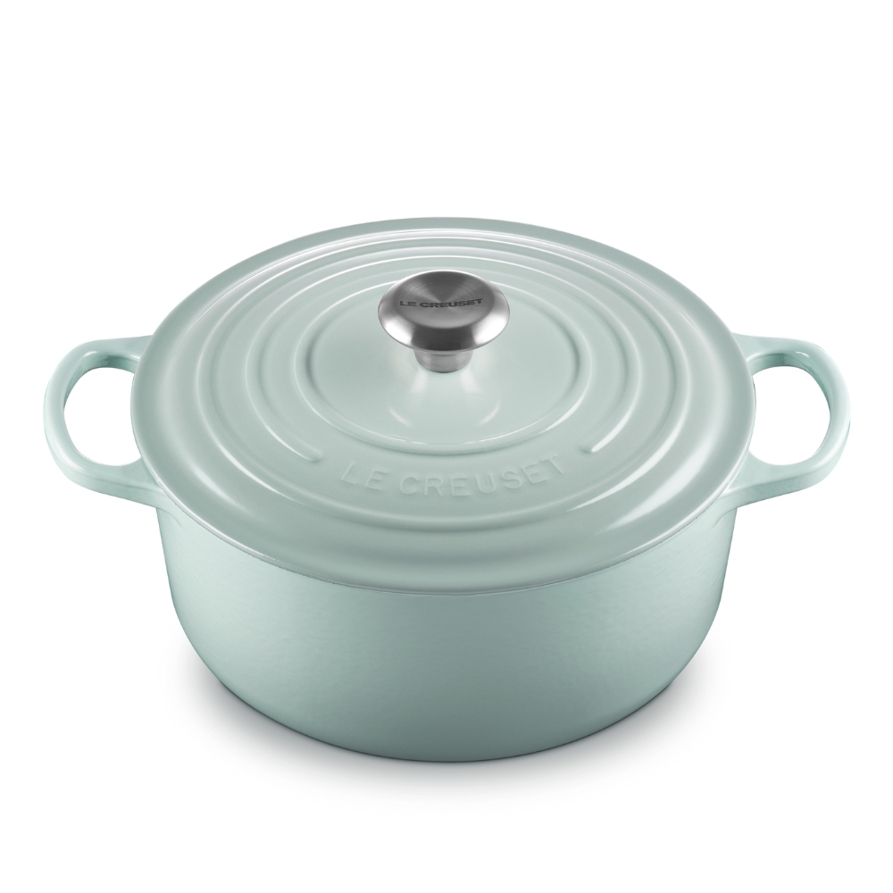 Le Creuset Signature Cast Iron Round Casserole Sea Salt 28cm