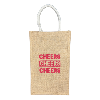 Chief Shopping Officer Two Bottle Tote Bag - Cheers