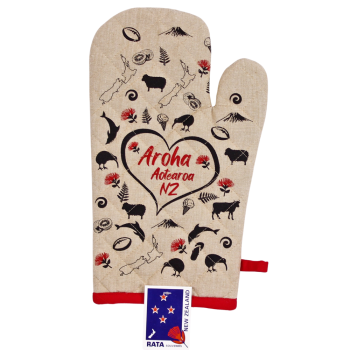 Rata Souvenirs Oven Glove Aroha