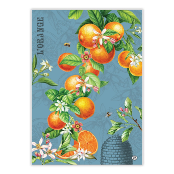 Michel Design Works L'Orange Tea Towel