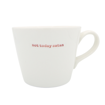 Keith Brymer Jones Bucket Mug Not Today Satan