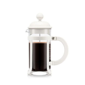 Bodum Java French Press Coffee Maker White 3 Cup