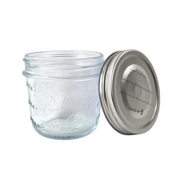 GoodLife Tapered Design Pop Top Preserving Jar 250ml
