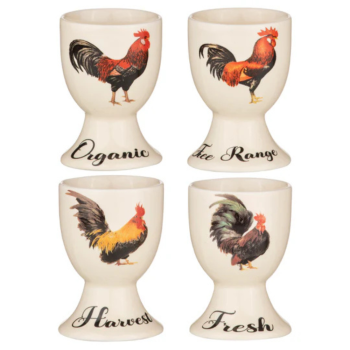 Ashdene Heartland Assorted Egg Cups Set of 4