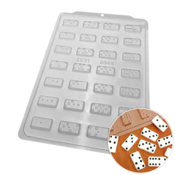 BWB Dominoes Chocolate Mould