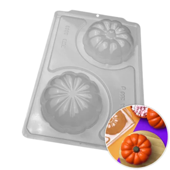 BWB Large Pumpkin 3 Piece Chocolate Mould