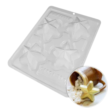 BWB 3D Star Chocolate Mould