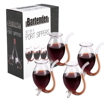 Bartender Port Sippers Set of 4