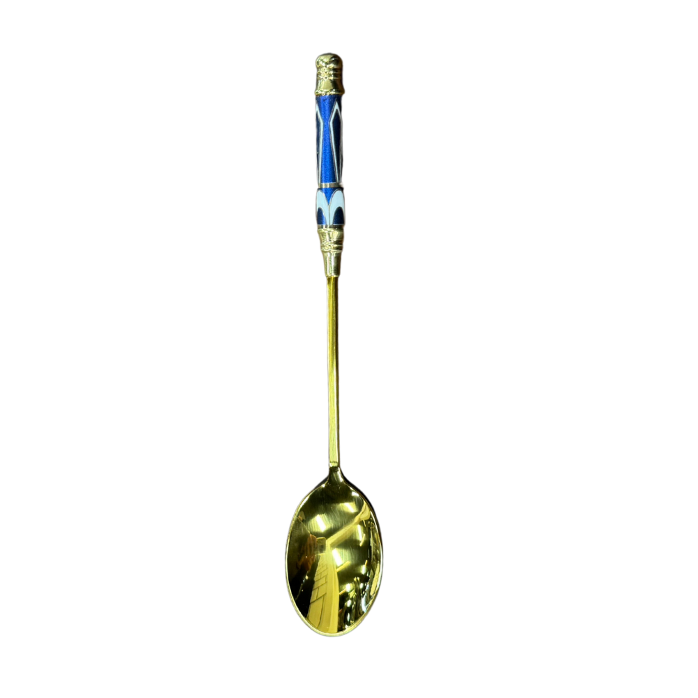 Bone China Brass Spoon