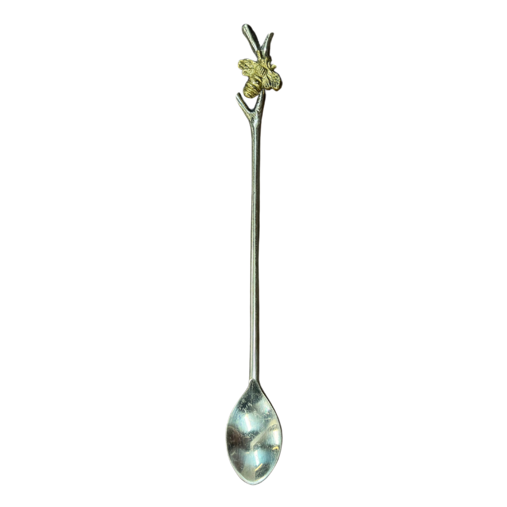 Branch & Bee Long Teaspoon Gold