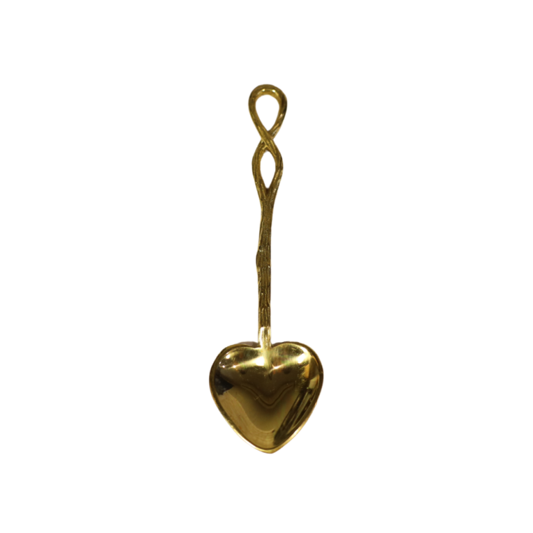 Heart Infinity Teaspoon Gold (1)