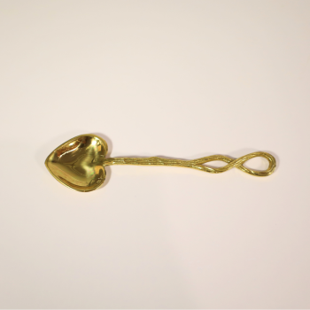 Heart Infinity Teaspoon Gold (2)