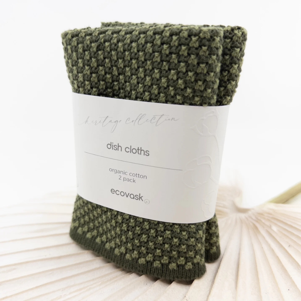 Heritage Collection Dishcloth – Nikau 2pk (1)