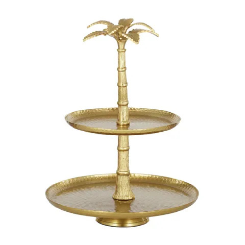 Kona Metal 2-Tier Serve Stand 28x38cm
