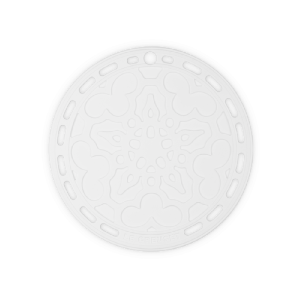 Le Creuset Heritage Silicone Trivet White