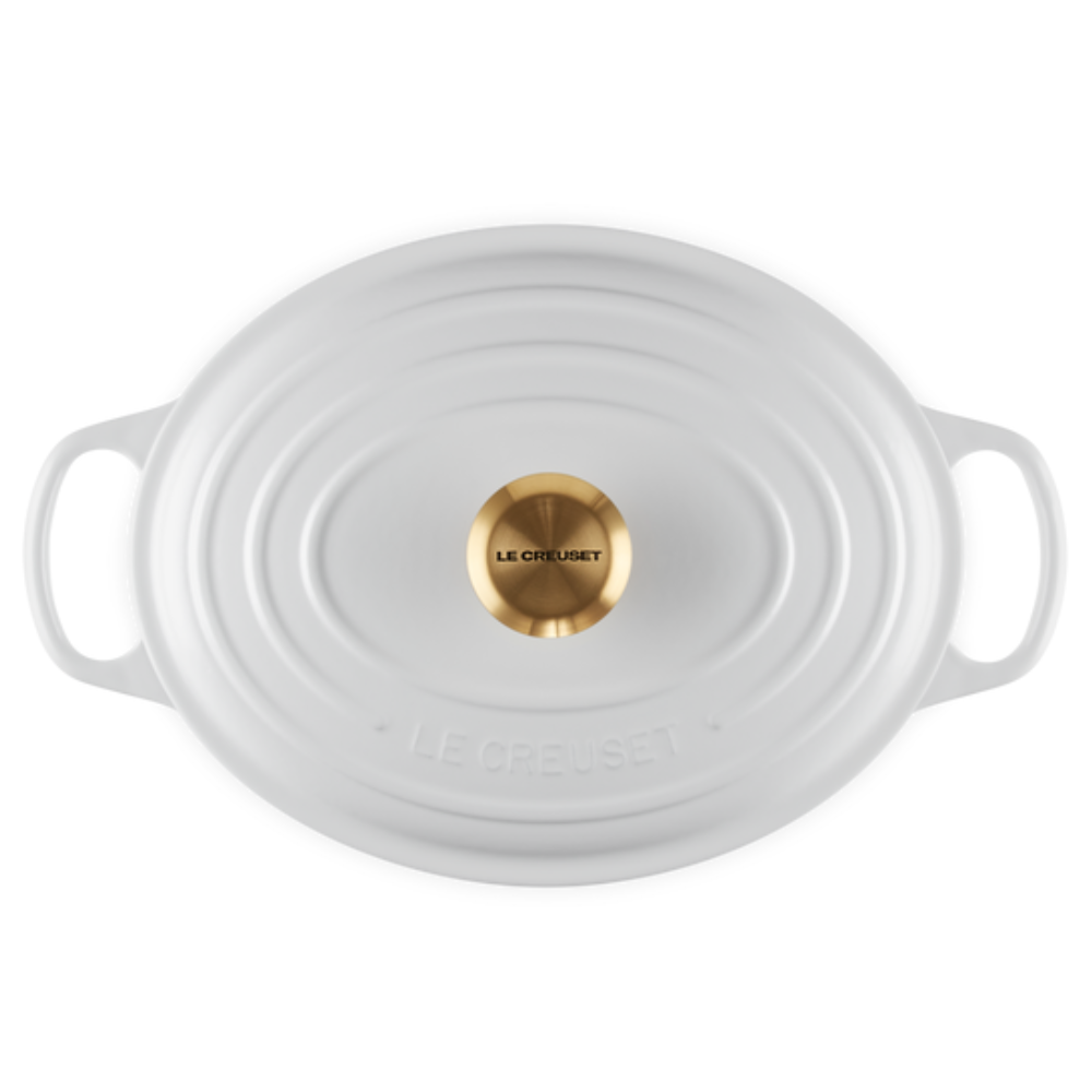 Le Creuset Oval 29cm White (2)