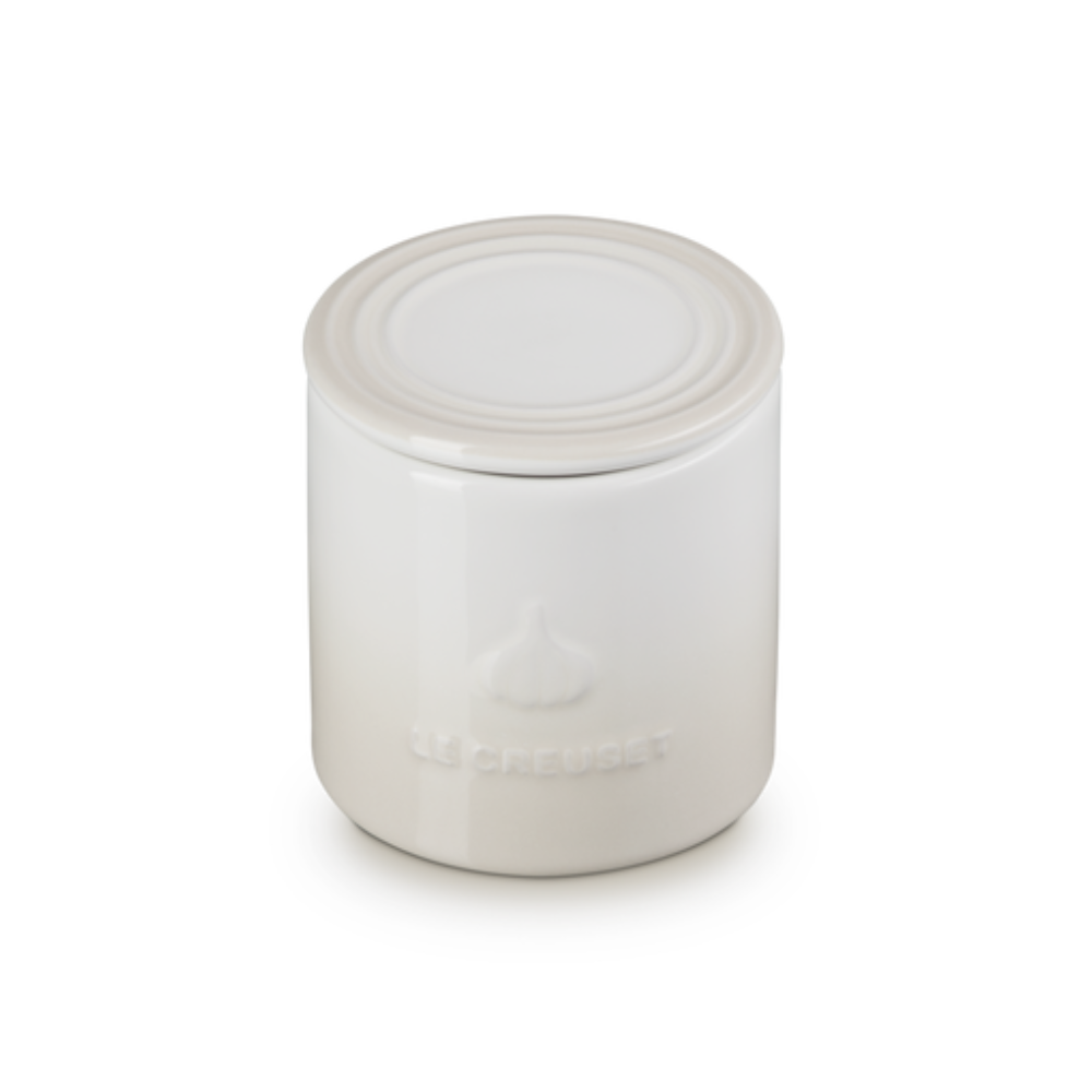 Le Creuset Signature Garlic Keeper 420ml Meringue (3)