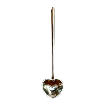 Heart Straight Teaspoon Silver