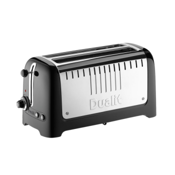 Dualit Lite Long Slot 4 Slice Toaster Black