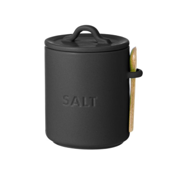 Ladelle Essentials Salt Cellar Charcoal 10x11.5cm