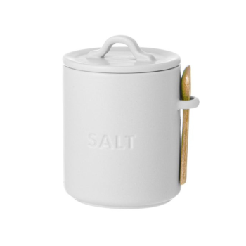 Ladelle Essentials Salt Cellar White 10x11.5cm