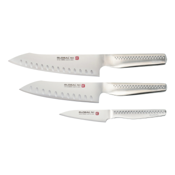 Global Ni 3 Piece Kitchen Knife Set
