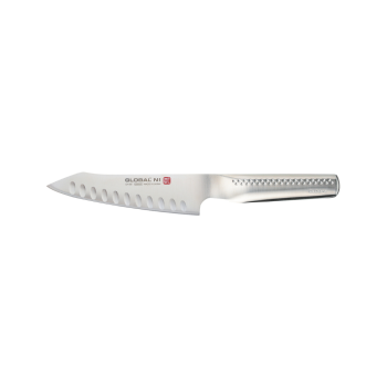 Global Ni Oriental Cook's Knife Fluted Blade 16cm