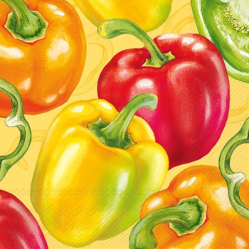 IHR Lunch Napkin Paprika Yellow