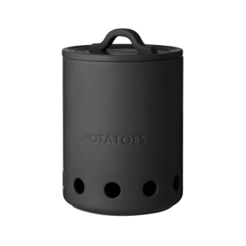 Ladelle Essentials Potato Vault Charcoal 20x25cm